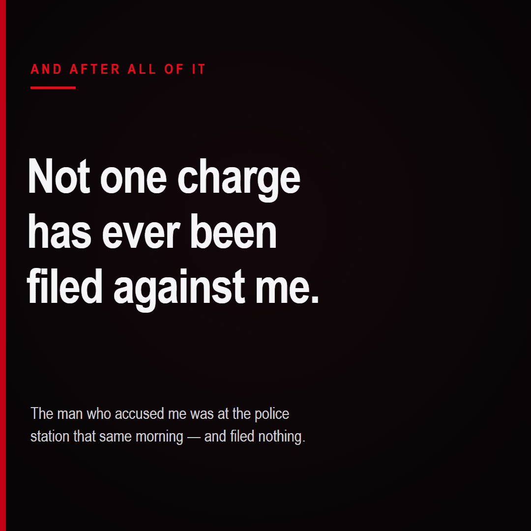 On the record, the most important fact: not one charge has ever been filed against Pankaj — by anyone.